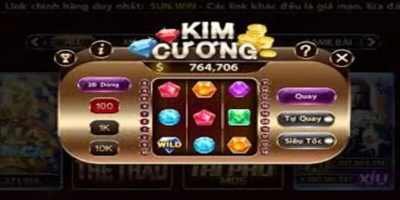 Kim cương Sunwin - game slot đổi thưởng hấp dẫn nhất 2025