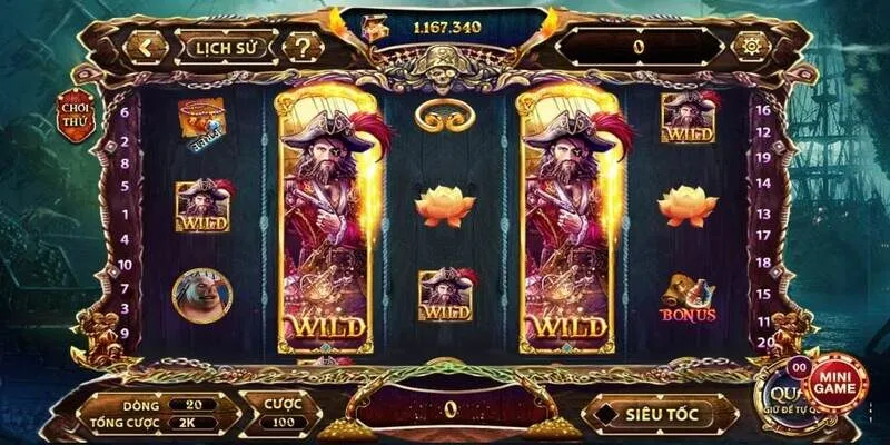 Pirate King Sunwin – Game Slot Cướp Biển Bùng Nổ